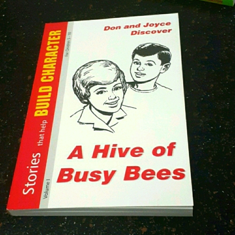 Book "A Hive of Busy Bees" - Volume 1 Paperback